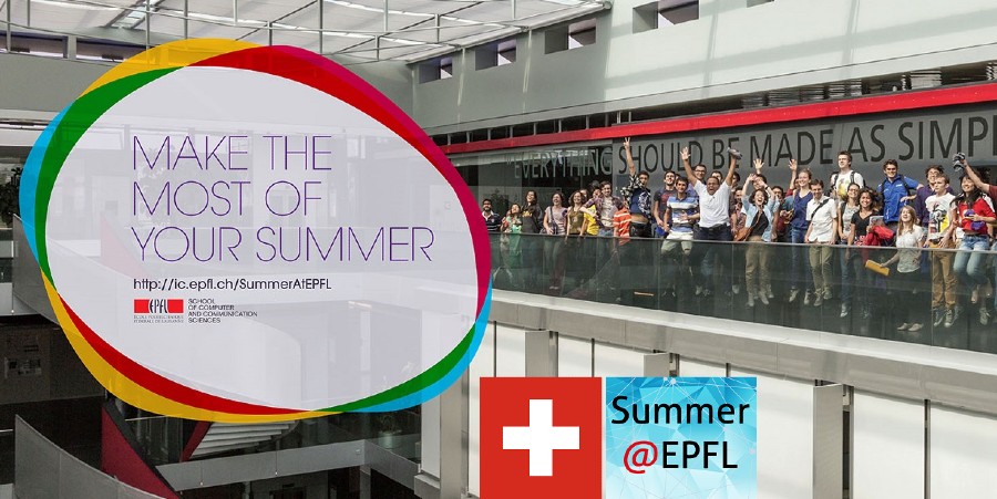 Summer@EPFL at École Polytechnique Fédérale de Lausanne in Switzerland