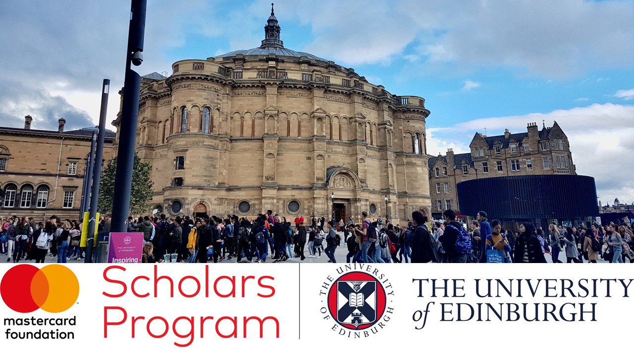 University of Edinburgh MasterCard Foundation On-Campus Scholarships