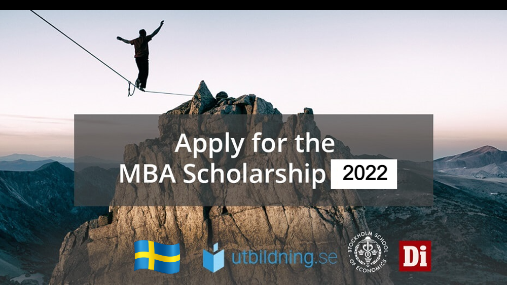 The 2021 Stockholm School of Economics Executive MBA Scholarship Program