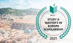 study masters europe scholarship 2021
