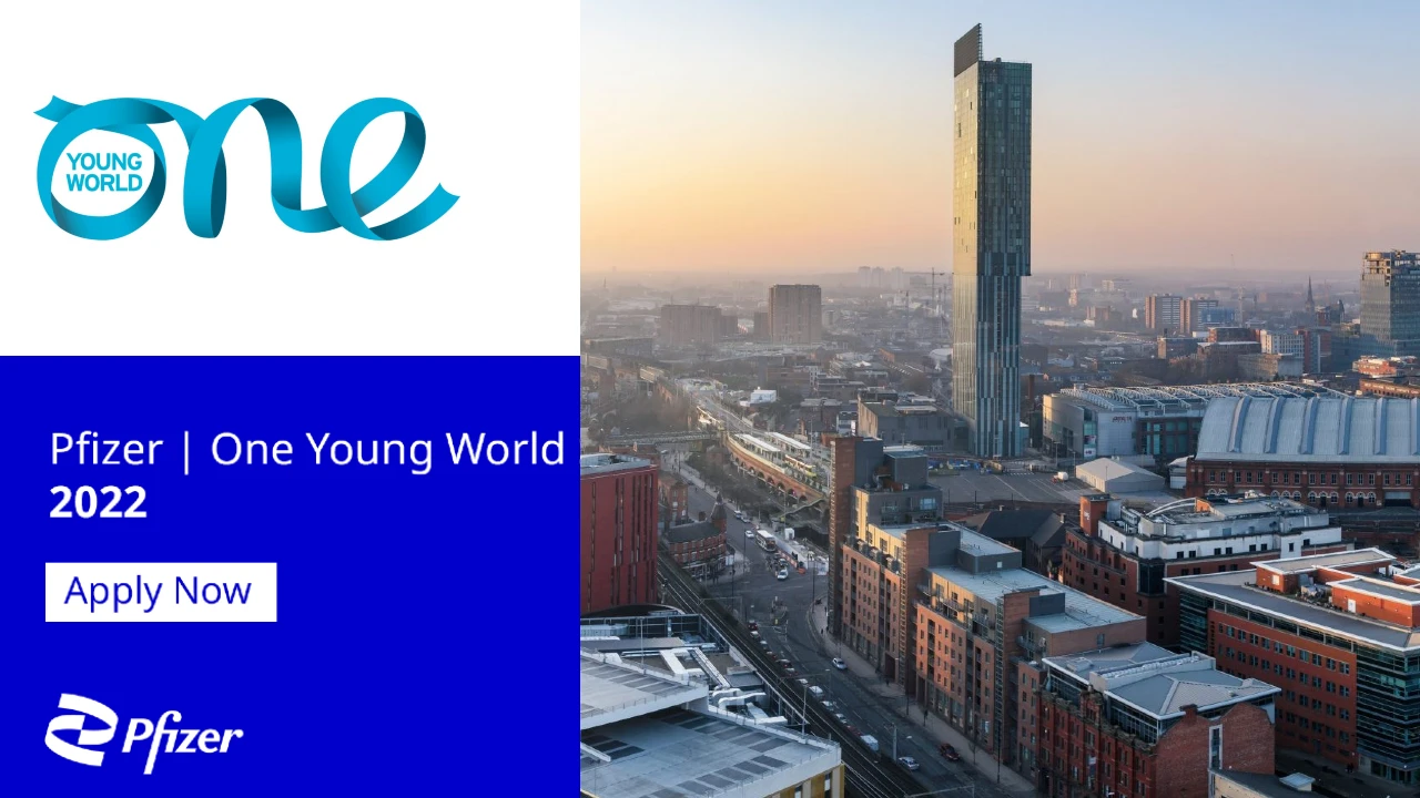 Pfizer Scholarship to Attend the One Young World Summit