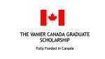The Vanier Canada Graduate Scholarship