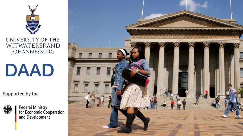 ACMS DAAD Masters and PhD Scholarships at University of the Witwatersrand