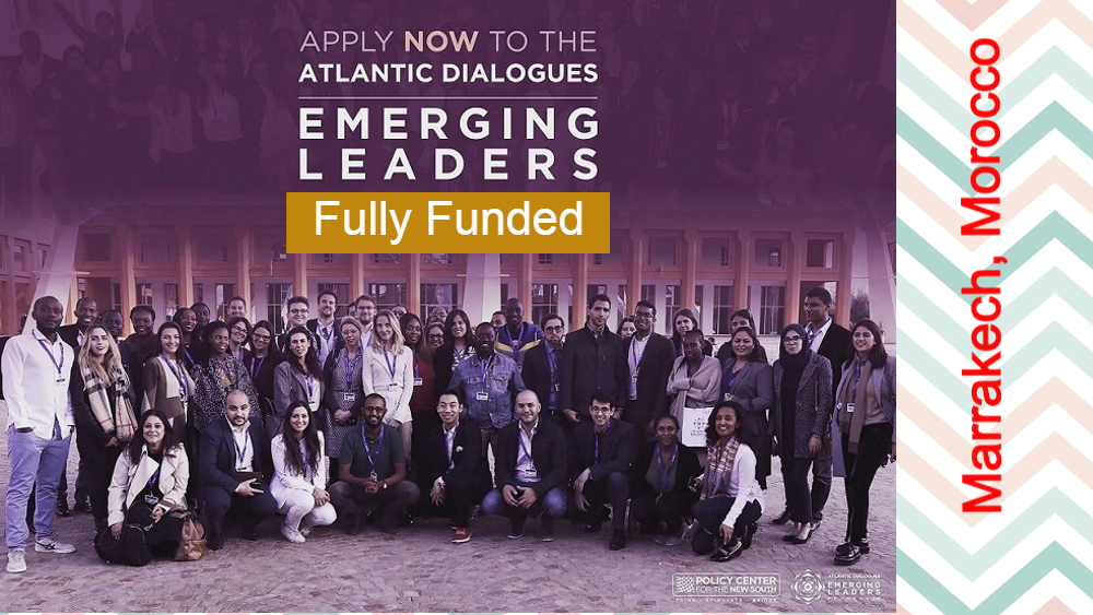 Atlantic Dialogues Emerging Leaders Program in Marrakech, Morocco