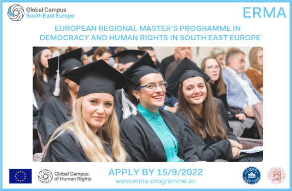 European Regional Master’s Programme in Democracy and Human Rights in South East Europe