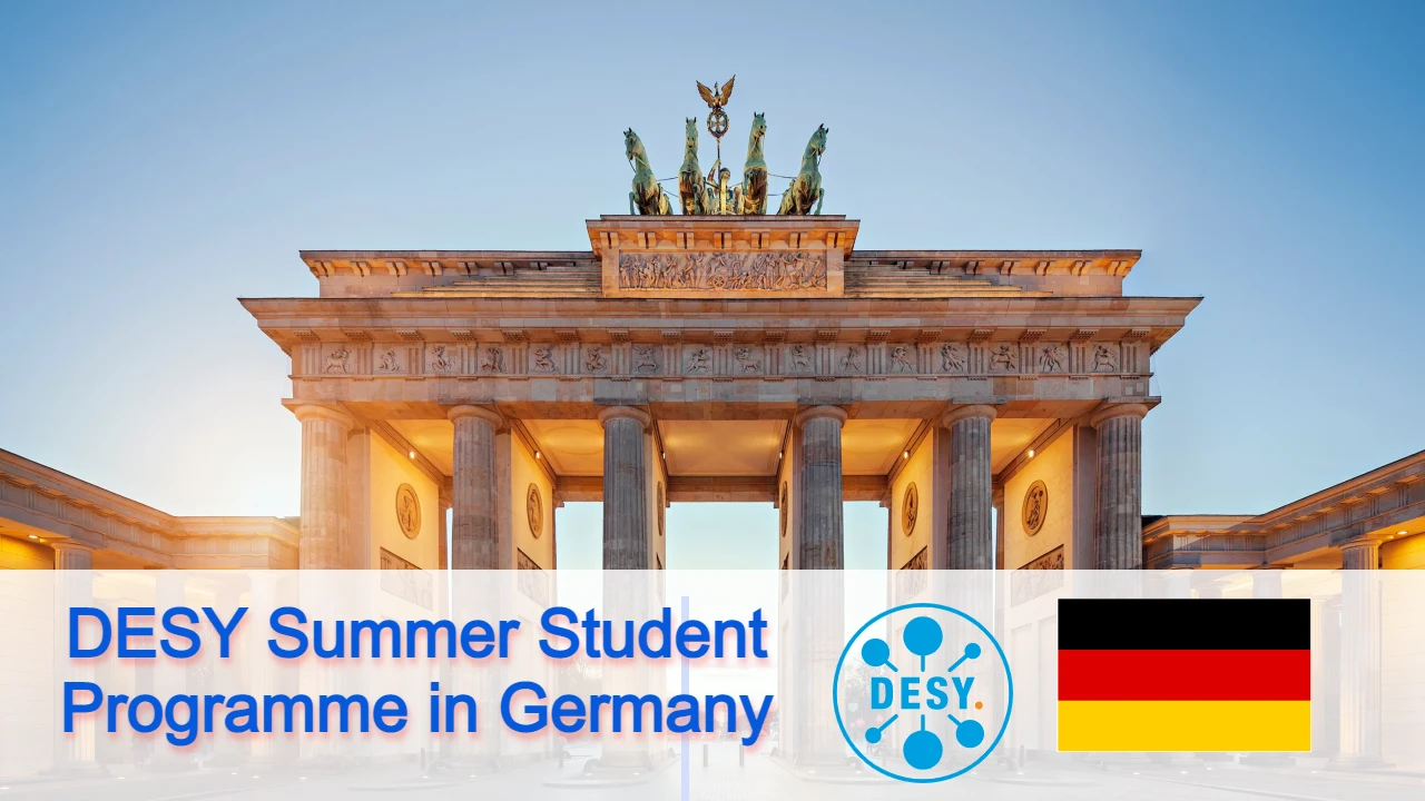 DESY Summer Student Programme in Germany (Fully Funded)