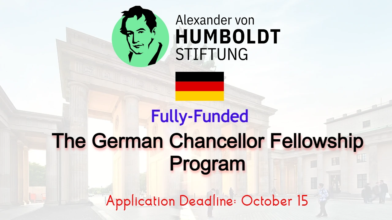 The German Chancellor Fellowship for Tomorrow’s Leaders