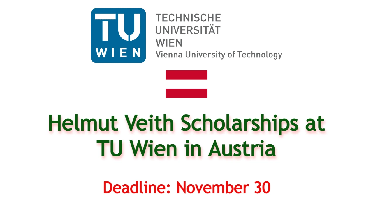 The Helmut Veith Scholarship at TU Wien in Austria